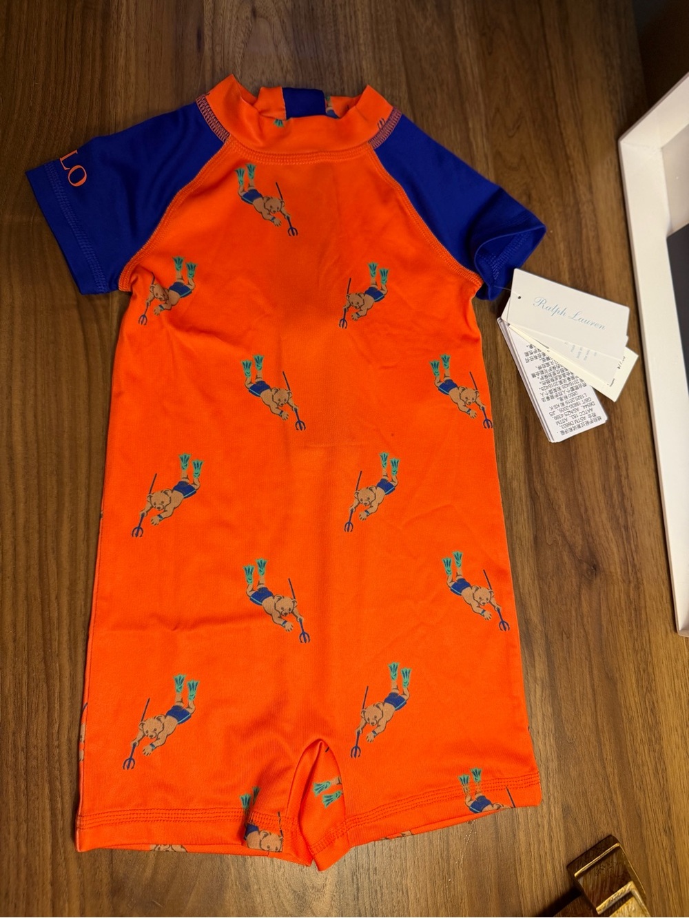 Ralph Lauren Infants 9-12 months 1pc swimsuit
